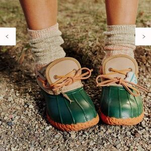 L.L Bean Boots, Canvas Rubber Mocs